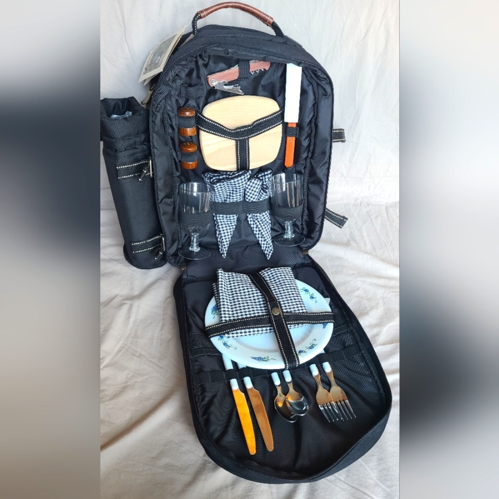 Portable Picnic Backpack Picnic At Ascot